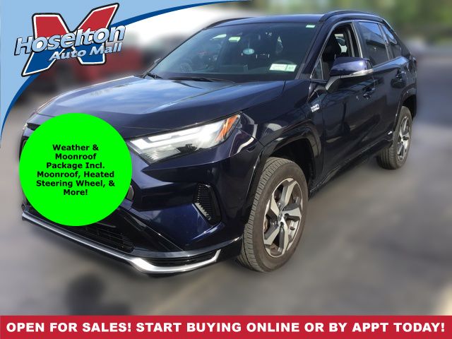 Blue 2023 Toyota RAV4 Prime SUV / Crossover All-Wheel Drive Continuously Variable Transmission