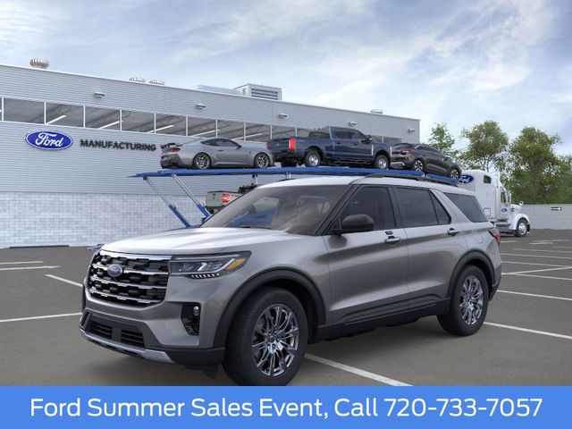 Carbonized Gray Metallic 2026 Ford Explorer SUV / Crossover All-Wheel Drive Automatic