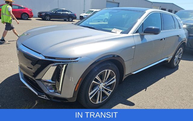 Argent Silver Metallic 2024 Cadillac LYRIQ Luxury 2 AWD SUV / Crossover All-Wheel Drive 1-Speed Automatic