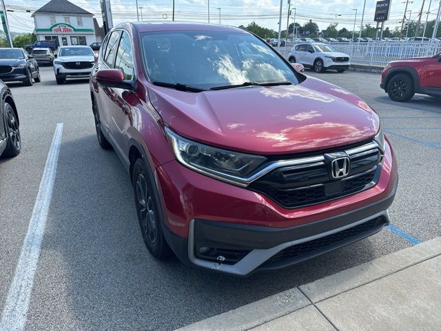 Red 2021 Honda CR-V EX AWD SUV / Crossover All-Wheel Drive Continuously Variable Transmission