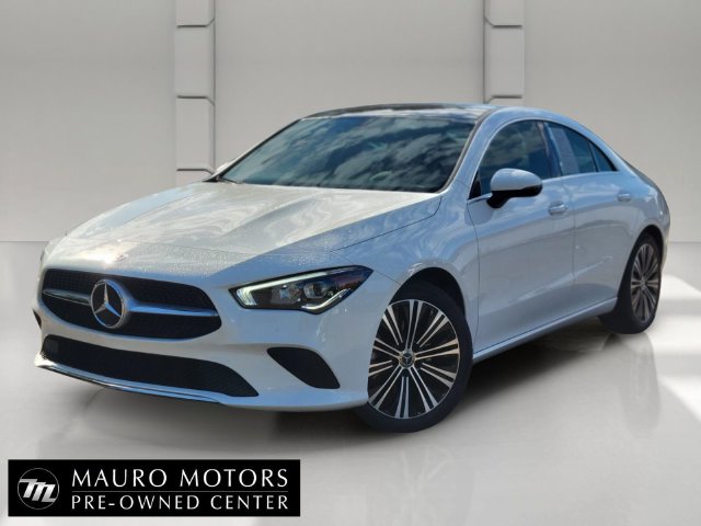 Polar White 2023 Mercedes-Benz CLA Coupe All-Wheel Drive 7-Speed Automatic