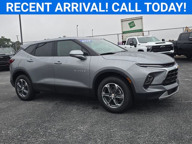 Sterling Gray Metallic 2025 Chevrolet Blazer LT AWD SUV / Crossover 9-Speed Automatic Overdrive
