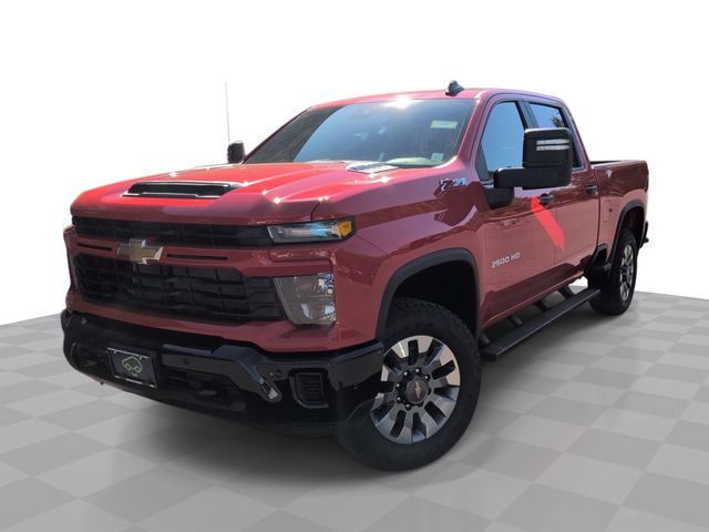 Red Hot 2026 Chevrolet Silverado 2500HD Custom Crew Cab 4WD Pickup Truck Four-Wheel Drive Automatic