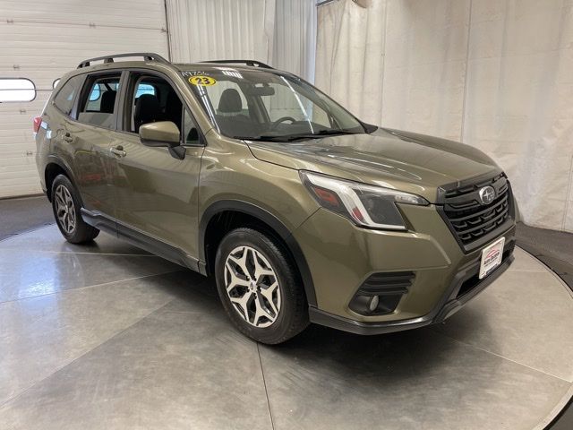 Autumn Green Metallic 2023 Subaru Forester SUV / Crossover All-Wheel Drive Continuously Variable Transmission