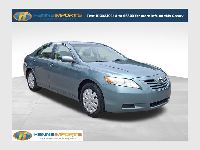 Aloe Green Metallic 2009 Toyota Camry LE Sedan Front-Wheel Drive 5-Speed Automatic Overdrive