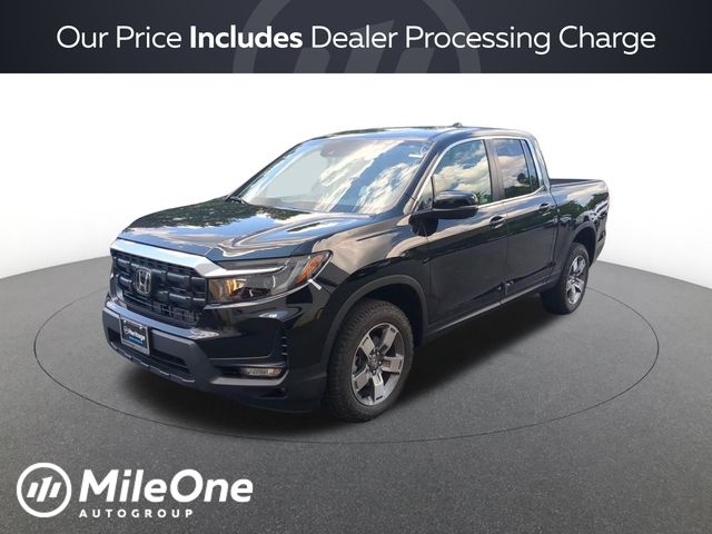 Crystal Black Pearl 2026 Honda Ridgeline Pickup Truck All-Wheel Drive 9-Speed Automatic