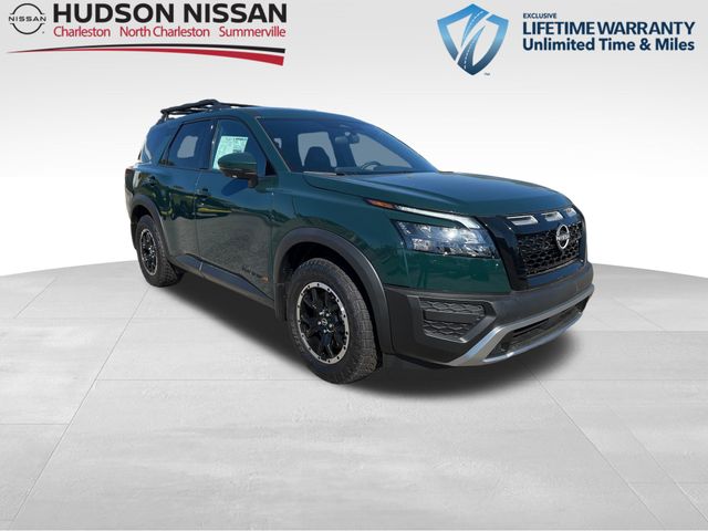 2025 Obsidian Green Pearl Nissan Pathfinder Rock Creek SUV
