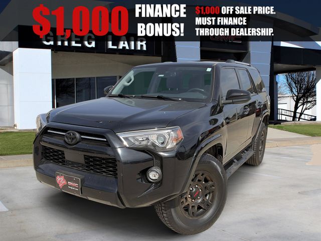 Black 2023 Toyota 4Runner SR5 RWD SUV / Crossover 4X2 5-Speed Automatic