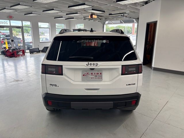 2026 Bright White Clearcoat Jeep Cherokee Limited 4X4 SUV
