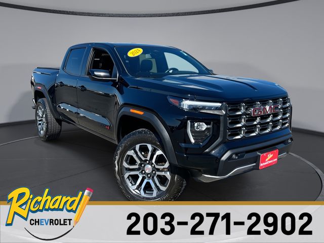 Onyx Black 2024 GMC Canyon Pickup Truck Four-Wheel Drive 8-Speed Automatic