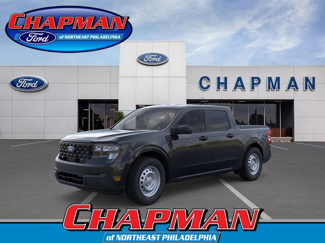 Shadow Black 2025 Ford Maverick XL SuperCrew FWD Pickup Truck Front-Wheel Drive Continuously Variable Transmission