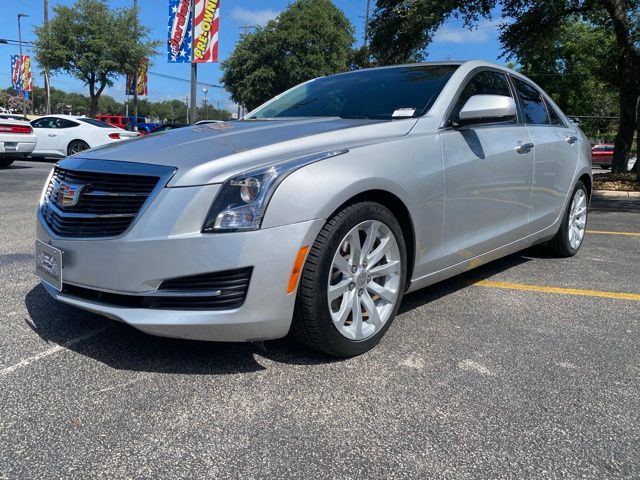 Radiant Silver Metallic 2018 Cadillac ATS 2.0T RWD Sedan Rear-Wheel Drive 8-Speed Automatic