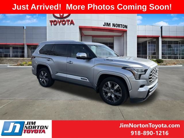 Celestial Silver Metallic 2023 Toyota Sequoia SUV / Crossover Four-Wheel Drive Automatic