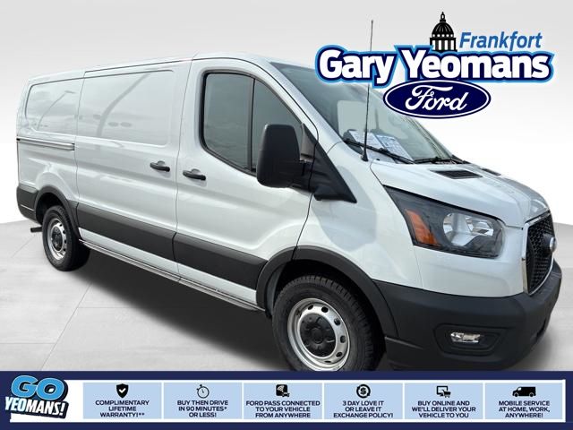 Oxford White 2025 Ford Transit Cargo 150 Low Roof RWD Van Rear-Wheel Drive 10-Speed Automatic