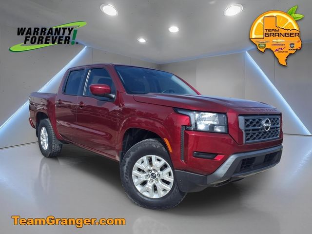 Cardinal Red Metallic Tricoat 2023 Nissan Frontier Pickup Truck Four-Wheel Drive 9-Speed Automatic
