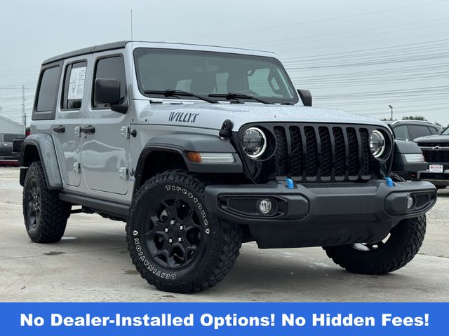 2023 Jeep Wrangler Base 4xe Silver at Bayway Chrysler Dodge Jeep Ram