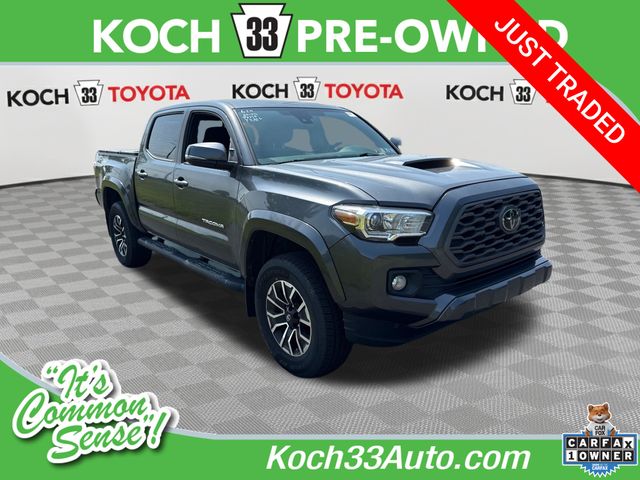 Magnetic Gray Metallic 2021 Toyota Tacoma Pickup Truck Four-Wheel Drive 6-Speed Automatic