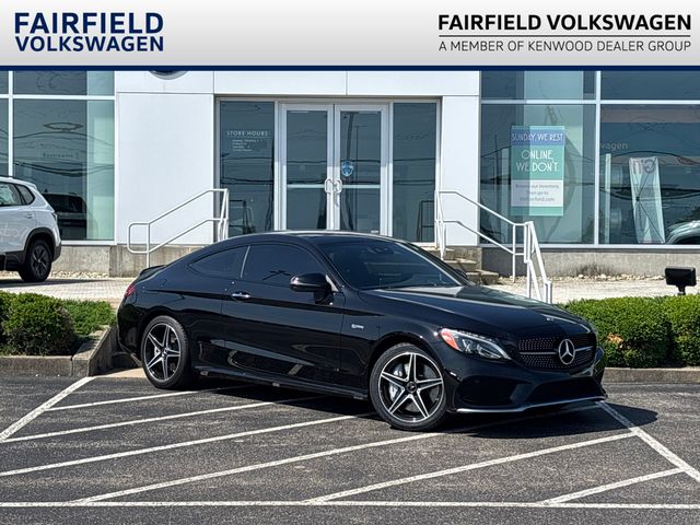 Black 2017 Mercedes-Benz C-Class Coupe All-Wheel Drive 9-Speed Automatic