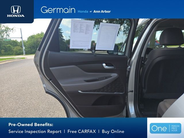 Used 2020 Shimmering Silver Pearl Hyundai SEL image 13