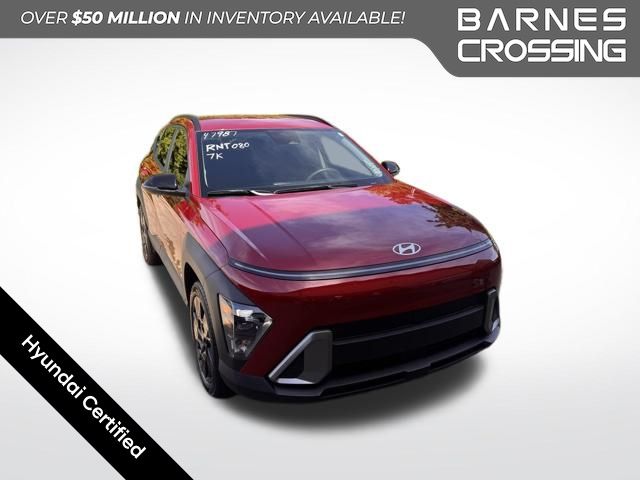 Ultimate Red Metallic 2026 Hyundai Kona SUV / Crossover Front-Wheel Drive Continuously Variable Transmission