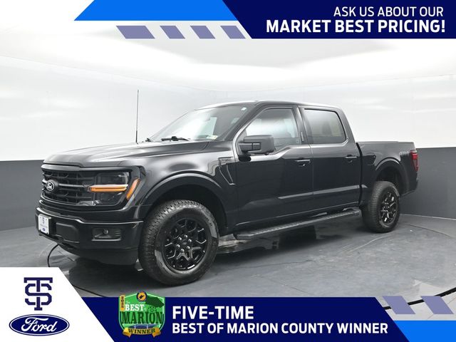 Carbonized Gray Metallic 2024 Ford F-150 Pickup Truck Four-Wheel Drive Automatic