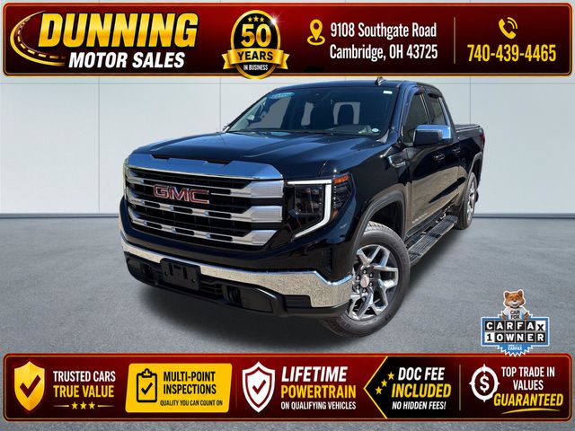Onyx Black 2023 GMC Sierra 1500 Pickup Truck Four-Wheel Drive 8-Speed Automatic