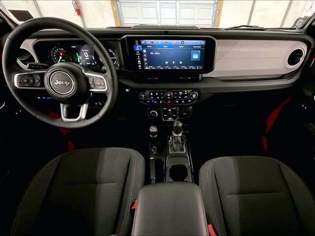 2025 Jeep Wrangler Sahara 4xe Red at Bob Ruth Ford