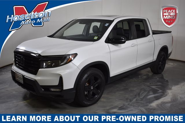 Platinum White Pearl 2022 Honda Ridgeline Pickup Truck All-Wheel Drive 9-Speed Automatic