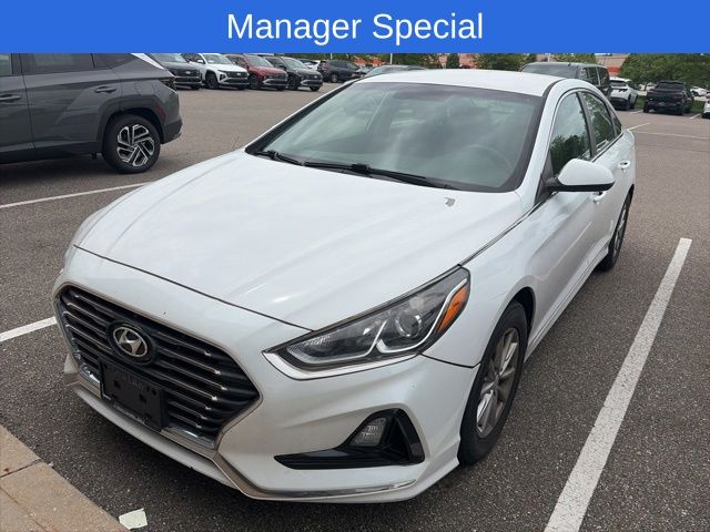Quartz White Pearl 2018 Hyundai Sonata SE FWD Sedan Front-Wheel Drive 6-Speed Automatic