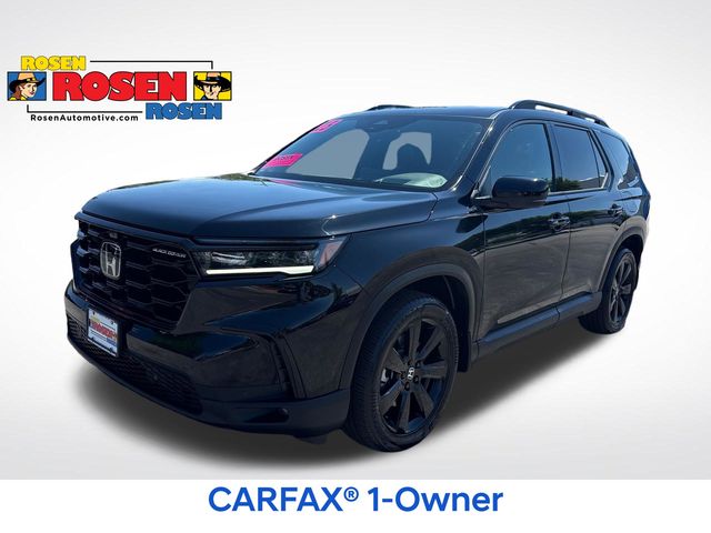 Crystal Black Pearl 2025 Honda Pilot SUV / Crossover All-Wheel Drive Automatic