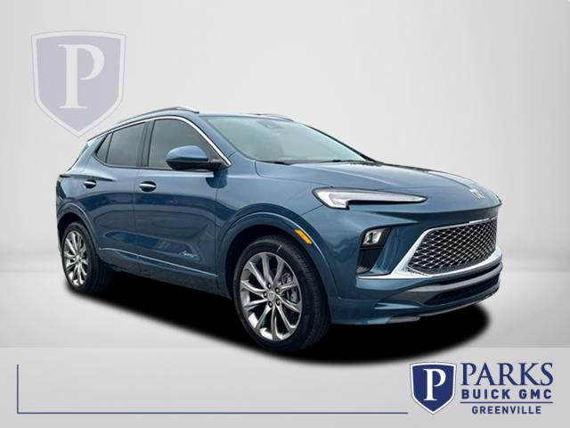 Ocean Blue Metallic 2026 Buick Encore GX SUV / Crossover Front-Wheel Drive Continuously Variable Transmission