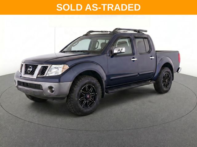 Navy Blue 2010 Nissan Frontier Pickup Truck Four-Wheel Drive 5-Speed Automatic Overdrive