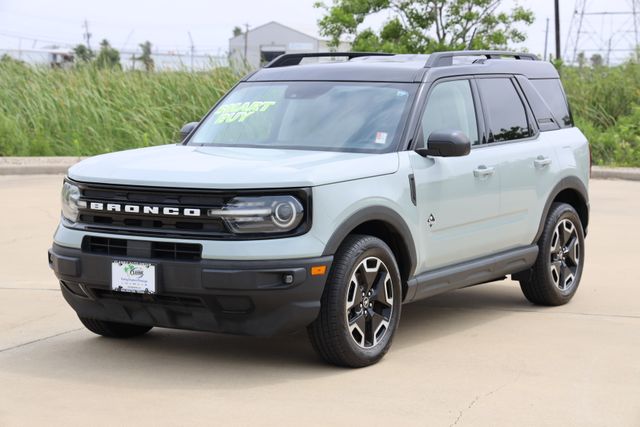 2021 Ford Bronco Sport Outer Banks Green at Classic Elite Chevrolet Sugar Land