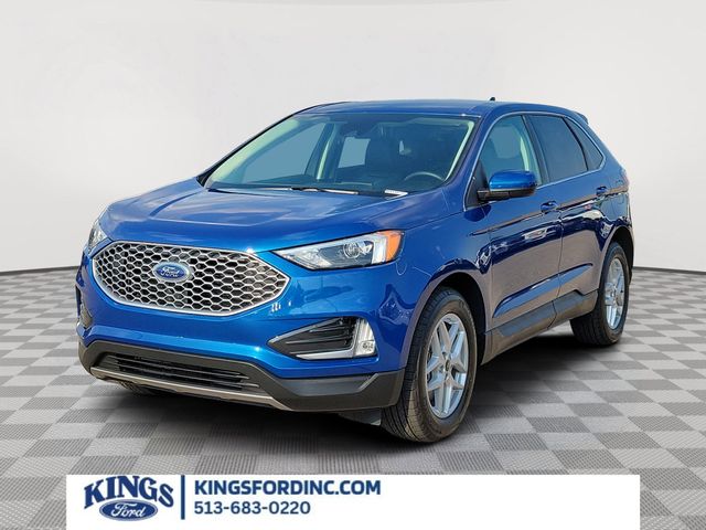 Blue Metallic 2024 Ford Edge SUV / Crossover All-Wheel Drive 8-Speed Automatic