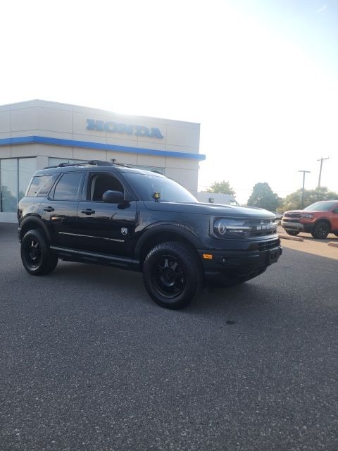 Shadow Black 2021 Ford Bronco Sport SUV / Crossover All-Wheel Drive 8-Speed Automatic