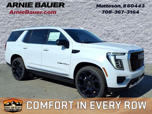 Glacier White Tricoat 2026 GMC Yukon Denali 4WD SUV / Crossover Four-Wheel Drive
