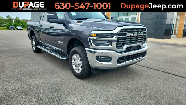 Gray (Granite Crystal Metallic Clearcoat) 2025 RAM 2500 Big Horn Crew Cab 4WD Pickup Truck Four-Wheel Drive 8-Speed Automatic