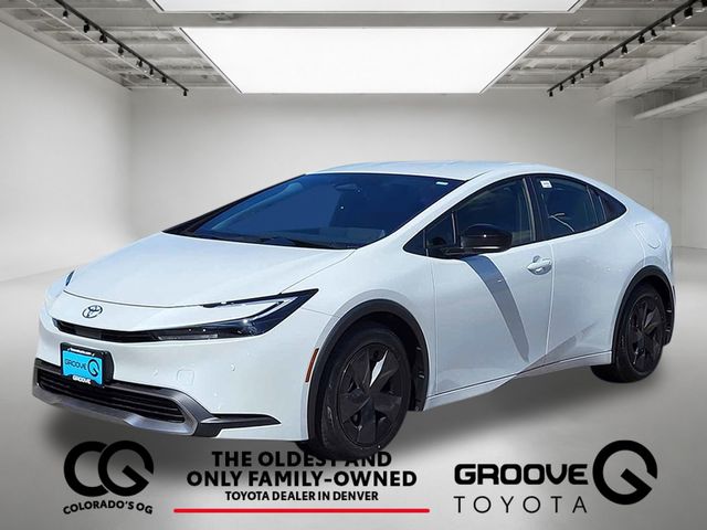 White (Wind Chill Pearl) 2026 Toyota Prius Plug-In Hybrid Hatchback Front-Wheel Drive Continuously Variable Transmission