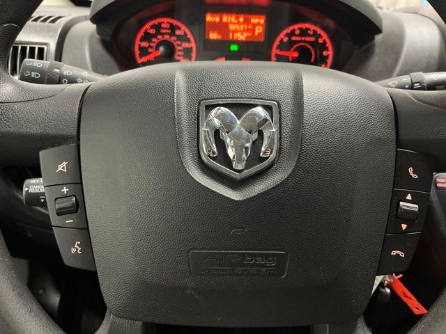 Used 2017 Bright White Clearcoat Ram High Roof image 9