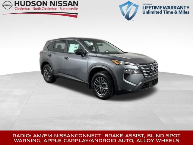 2025 Gun Metallic Nissan Rogue S FWD SUV