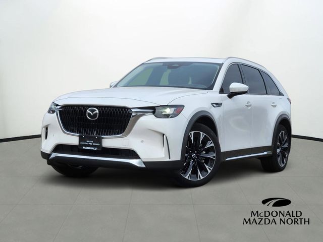Rhodium White Premium 2024 Mazda CX-90 PHEV Premium AWD SUV / Crossover All-Wheel Drive 8-Speed Automatic