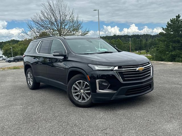 Black Metallic 2022 Chevrolet Traverse SUV / Crossover Four-Wheel Drive 9-Speed Automatic