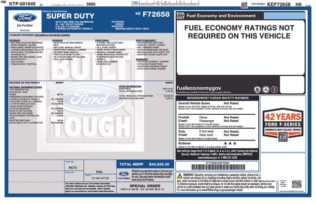 Used 2019 Ford F-250SD For Sale in Grove City, OH