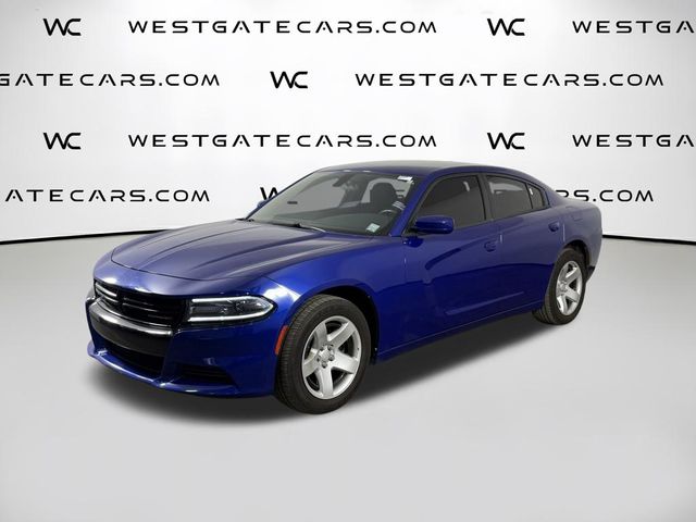 Indigo Blue 2018 Dodge Charger Sedan Rear-Wheel Drive 5-Speed Automatic