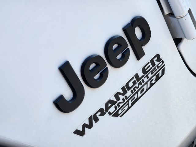 2021 Jeep Wrangler Unlimited Sport S White at Emmons Autoplex