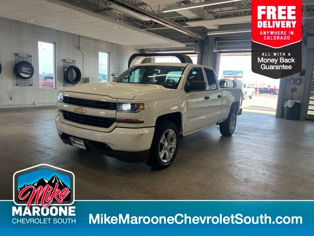 Summit White 2016 Chevrolet Silverado 1500 Pickup Truck Four-Wheel Drive 6-Speed Automatic Overdrive