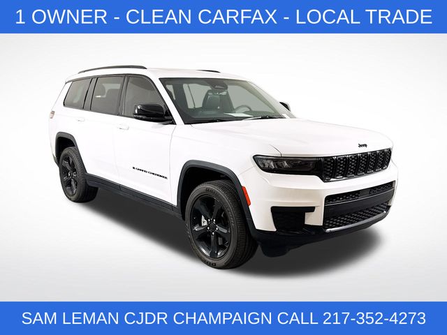Bright White Clearcoat 2025 Jeep Grand Cherokee L Altitude X RWD SUV / Crossover 4X2 8-Speed Automatic