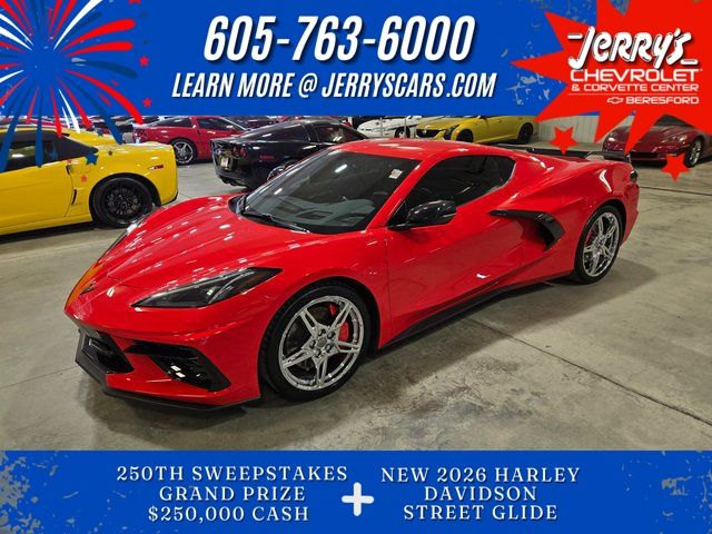 Torch Red 2023 Chevrolet Corvette Stingray 2LT Coupe RWD Coupe Rear-Wheel Drive 8-Speed Dual Clutch