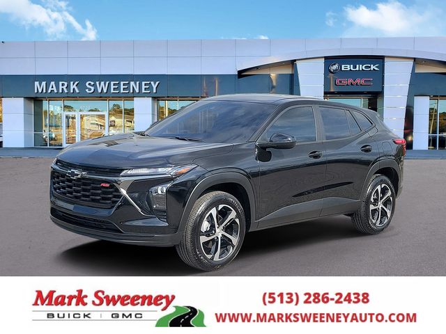 Mosaic Black Metallic 2025 Chevrolet Trax RS with 1RS FWD SUV / Crossover Front-Wheel Drive 6-Speed Automatic