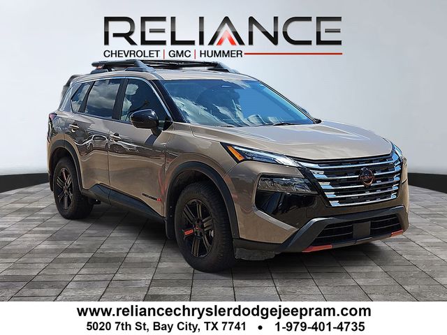 Baja Storm Metallic 2025 Nissan Rogue SUV / Crossover All-Wheel Drive Continuously Variable Transmission